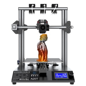 Geeetech Mizar S FDM 3D Printers Support Klipper Firmware Digital  Manual&Auto Leveling 3D Printer with Dual Z-axis for High Precision Ultra  Silent 3D