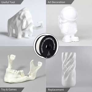 Filament ABS Blanc 1.75 mm 1 Kg GT 3D Makers - 3D SHOP