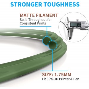 Geeetech Matte Olive Green PLA Filament 1.75mm 1kg/roll Geeetech
