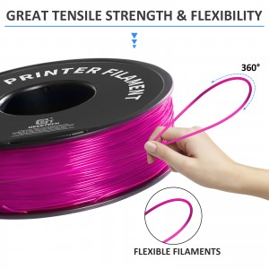 Geeetech 3D Printer 1.75mm 1kg Filament TPU for FDM 3D Printer TPU Filament  New