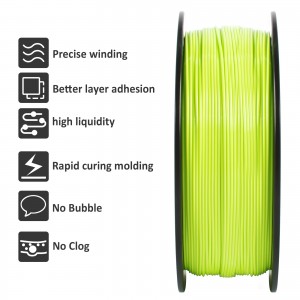 High Speed PLA 3D Printer Filament Apple Green-1.75mm | Geeetech