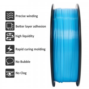 High Speed PLA 3D Printer Filament Water Blue-1.75mm | Geeetech