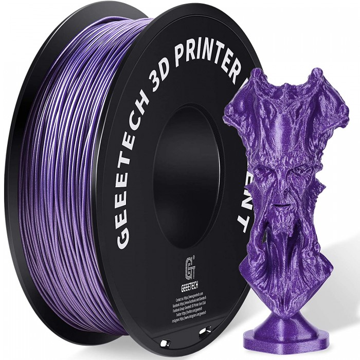 Geeetech Sparkly Purple PLA 1.75mm 1kg/roll Geeetech Sparkly