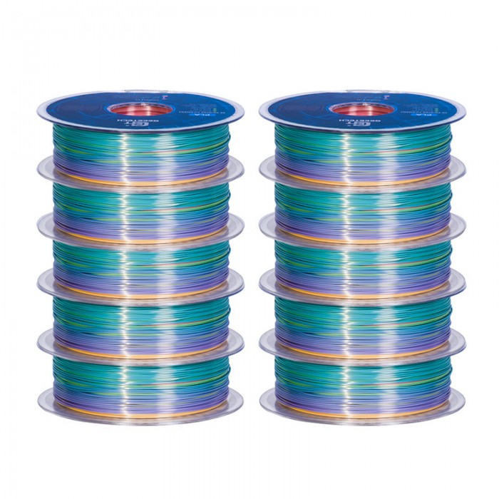 PLA Silk Rainbow*10 3D Printer Filament | Geeetech