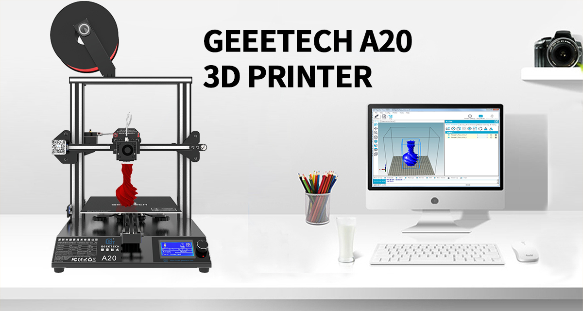 Geeetech A20 3D Printer, Integrated Metal Building Base Modularized  Extruder Wire, build Volume 250X250X250mm [800-001-0599] - $215.00 : geeetech  3d printers onlinestore, one-stop shop for 3d printers,3d printer  accessories,3d printer parts